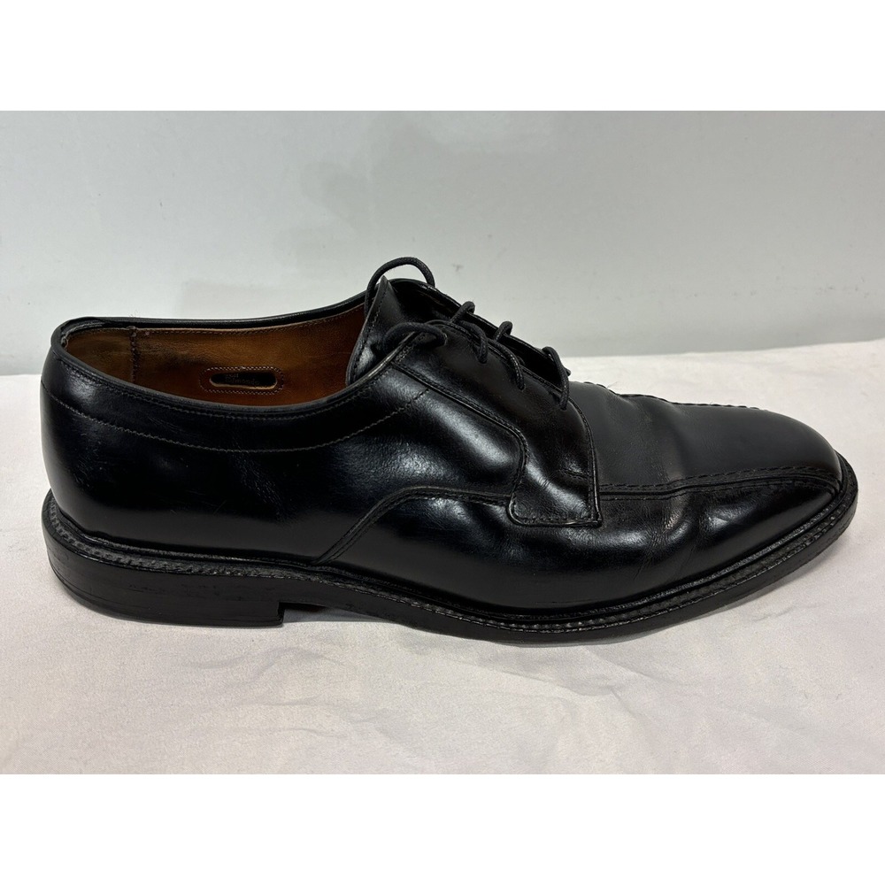 ALLEN EDMONDS Hillcrest Black Leather Double Split Toe Oxford Shoes Sz 9.5D 5904
